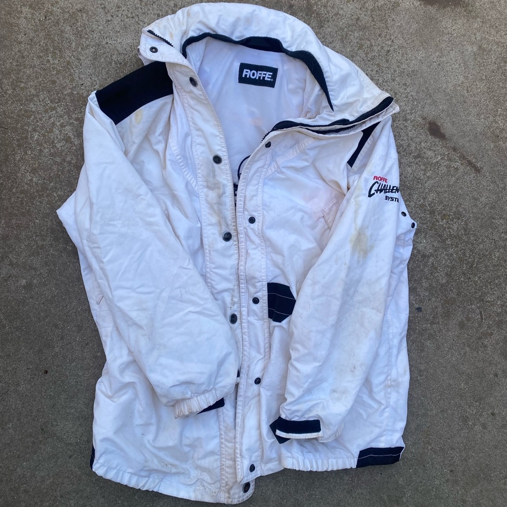 VINTAGE Roffee Jacket with roll up hood